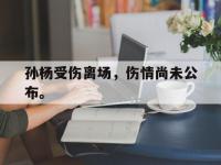 爱游戏平台官网下载-孙杨受伤离场，伤情尚未公布。后缀